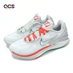 NIKE 籃球鞋 AIR ZOOM GT CUT 2 EP 男鞋 白 綠 聖誕配色 緩衝 回彈 運動鞋 DJ6013-008