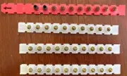 4 Load Strips Hilti Ramset (30-shot Yellow .25 cal & 8-shot Red .27 cal) Bin: A