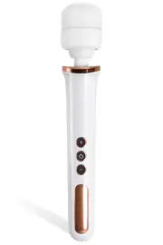 Adam and Eve 13" Silicone Head Wand Massager Rose Gold Edition