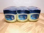 6) Vaseline Original HEALING JELLY 100% Skin Protectant 3.5 Oz Each