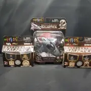 Battlestar Galactica MiniMates Mark VII Viper Razor Cylon Adama Tigh Captive Six