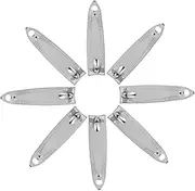 Generic 20pcs Clippers Nail Cluppers Manicure Cutter Manicure Clipper Cuticle Clippers Pedicure Trimmer Nail Care Cutter Nail Clipper Trimmer Nail Cutter Plated Metal Silver