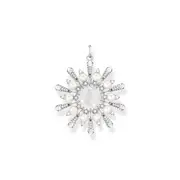 Buy Pendant milky quartz with winter sun rays silver by Thomas Sabo online - THOMAS SABO Australia