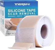 Silicone Scar Sheet, Silicone Scar Tape (1.6 "x120 "Roll), Extra Long Scar Sheet for Abdominal Debridement, Cesarean Section, Keloid, Surgical Scars