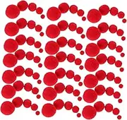 DECORNIJIA 500pcs Assorted Craft Pompom Kit Soft and Durable Fuzzy Balls for DIY Projects Holiday Decor and Handmade Creations for Adults