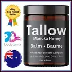 WHIPPED TALLOW + MANUKA HONEY BALM Moisturiser Dry Skin Anti Aging Cream 60ml
