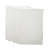 Randy & Travis Machinery 5 Pack Of 20X30cm Artist Blank Canvases Large White Range Oil Acrylic Wood Stretched Canvas
