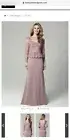 New Lara design dress Style: 32745 Color: Mauve Size: 22