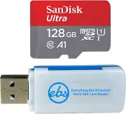 128GB SDXC Micro Ultra Memory Card Bundle Works with Samsung Galaxy S10, S10+, S