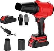 Bullseye Blower - Bullseye Air Blower, 2025 Powerful Bullseye Leaf Blower Cordless, 450 Cfm/160 Mph Turbo JetBlower, Lightweight Multi-Purpose Leaf Cleaner for Yard, Garage Cleaning (1 Battery)