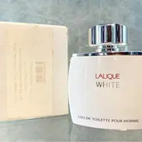 在飛比找樂天市場購物網優惠-LALIQUE White 萊儷白光時尚男性香水 75ml【
