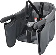 Hook on High Chair, Lightweight Clip on High Chair with Safety Straps, Table High Chair Clip On, Folding Baby Feeding Seat for Dining Table