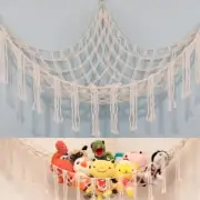 Boho Stuffed Animals Net or Hammock Large55 Toy Hammock Stuff Animal White