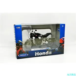 Welly 1:18 本田Honda CB1000R black 重機模型