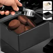 Espresso Knock Box Double Function Coffee Knock Box with Nonslip Base leOBA