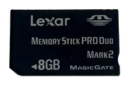Lexar 8GB Sony PSP Memory Stick Pro Duo Memory Card Camera Memory (Pre-Owned)