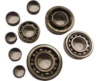 LAMBRETTA BEARING KIT ROLLER AND NEEDLE 9 BEARINGS NRB NU205, JBL, 6305 ETC