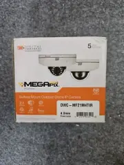 Digital Watchdog Megapix Flat Vandal Dome IR Camera - DWC-MF21M4TIR