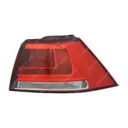 Superspares Right Outer Tail Light for Volkswagen Golf MK7 07/2013-ONWARDS