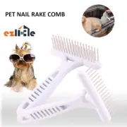 Pet Hair Comb Grooming Rake Dog Cat Hair Fur Shedding Grooming Rake Comb Brush
