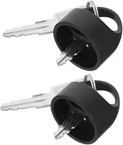 GANAZONO 2Sets Durable Mobility Scooter Keys for Wheelchairs Electric Scooters Reliable Replacement Ignition Key for Models Long Lasting Security Accessory
