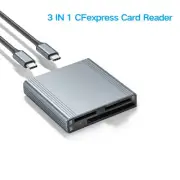 Professional Card Reader for CFexpress Type B /Type A /SD/Memory Card Transfer S