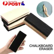 New Blackboard Whiteboard Eraser Rubber Chalkboard Duster Cleaner School AU
