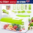 12IN1 A Food Slicer Fruit Cutter Dicer Nicer Container Chopper Vegetable Peeler