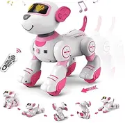 vevu Robot Dog Toy for Kids with Music and Dance Function Interactive Robot Toys for Girls and Boys 3 4 5 6 7 8 8-12 Year Old Gifts