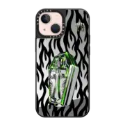 iPhone 13 Mini Mirror Case MagSafe Compatible Tyson Yoshi - Coffin in Black