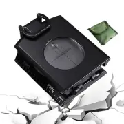 Luminous Geological Compass Compass Navigation Precise Fitting ，Camping Hiking