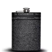 DECLARATION OF INDEPENDENCE Hip Flask