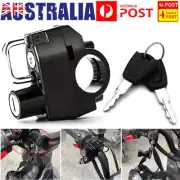 22mm Anti-theft Helmet Lock Handlebar Lock Helmet Hook Universal Motorcycle Bike
