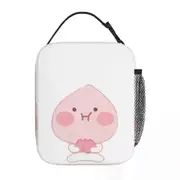 c512 Funky Apeach Lunch Bags Insulated Lunch Tote Waterproof Bento Box Resuable Picnic Bags for Woman Work Children School k512