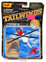 MAISTO TAILWINDS Series III HH-60J JAYHAWK US COAST GUARD HELICOPTER w/STAND