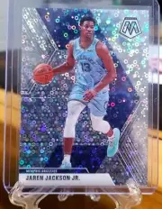 2019-20 Panini Mosaic Fast Break Silver Disco Prizm Jaren Jackson Jr.