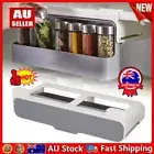 Kitchen Spice Organizer Self-adhesive Storage Rack Under-Shelf Punch-Free HA