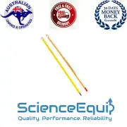 Thermometer Glass Celsius Yellow Backed 300 MM NON MERCURY VARIOUS RANGES