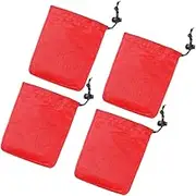 Mipcase Outdoor Travel Bags 4pcs Small Drawstring Pouches for Jewelry Cosmetics Outdoor Organizing
