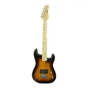 Haze HST Series 3/4 Size Electric Guitar in Gloss 3-Tone Sunburst - HST013SB34