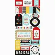 Wish Star Mouse Believe Disney Echo Park Magical Adventure 2 Chipboard Phrases
