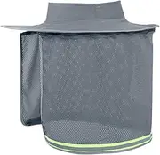 [Generic] Hard Hat Sun Shade,Hardhat Full Brim Neck Sunshade Cover - Breathable Cooling Safety Helmets Accessories for Material Handling Construction Landscaping