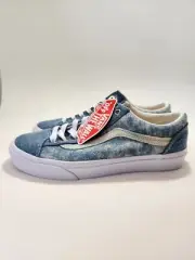VANS Men’s 7 Skate Shoes Denim Lace Up Classic Sneakers Women's 8.5