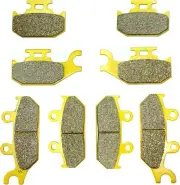 MC Front Rear Brake Pads for Can-Am Commander Max 1000 1000R 2014-2020 Brakes