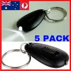 5 PACK Small LED Flashlight Keyring Key Chain Torch Light Lamp KEYS keychain
