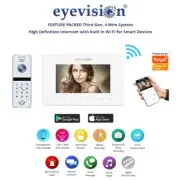 WiFi Video Door Phone Intercom Entry System 7" IP Monitor Wired Doorbell Keypad