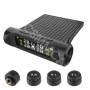 Wireless TPMS LCD Car Tire Pressure Monitoring System Alarm W/4 External Sensors (for: Renault)