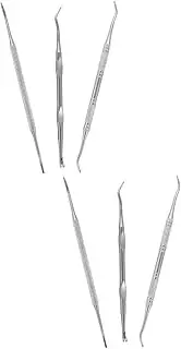 Minkissy Sets Professional Ingot Toenail Pedicure Tool Nail Seam Special Nail Care Simple Design Stainless