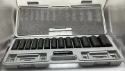 New SET OF 14 - 1/2" DRIVE - CHROME VANADIUM - 6 POINT - IMPACT SOCKETS