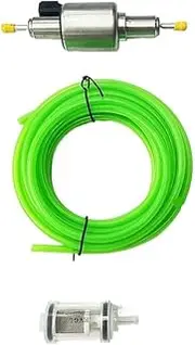 QCLCVBBFGW 4M Fuel Pipe Hose Line+Filter Kits+32ml 65ml Diesel Gasoline Pump Sets 12V 24V Warm Up The Engine China Fit for Webasto 5KW Oil Pump(RYBG-4M-65ml12v)